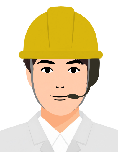 例：写真の人物の頭頂部から顎までの長さが3cm以下のもの